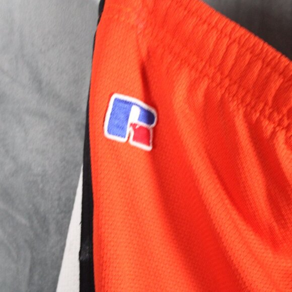 Vintage Basketball Short - Orange NW by Russell Athletic - Men's Size 38 - Picture 2 of 6